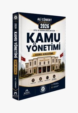 Makro Kitap 2026 Kamu Akademisi KPSS, Kaymakamlık ve Kurum Sınavları İçin Kamu Yönetimi Konu Anlatımı