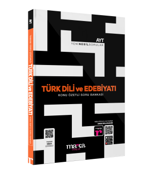 Marka Yayınları 2026 AYT Türk Dili ve Edebiyatı Konu Özetli Yeni Nesil Soru Bankası Tamamı Video Çözümlü