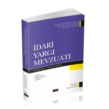 Savaş Yayınları 2026 İdari Yargı Mevzuatı 18. Baskı - Bahtiyar Akyılmaz, Murat Sezginer, Cemil Kaya