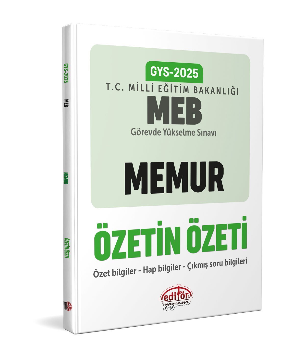 Milli Eğitim Bakanlığı Memur GYS Özetin Özeti Editör Yayınları