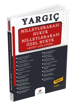 Dizgi Kitap Yargıç Milletlerarası Hukuk Milletlerarası Özel Hukuk Konu Anlatımı Can Çelik