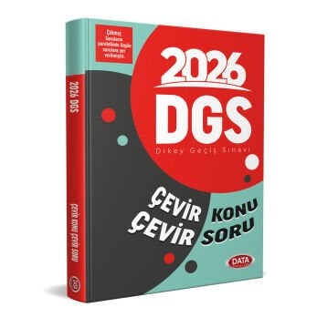 Data Yayınları DGS Çevir Konu Çevir Soru