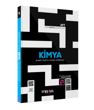 2026 AYT Kimya Konu Özetli Yeni Nesil Soru Bankası Tamamı Video Çözümlü Marka Yayınları
