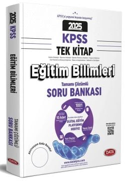 Kpss Eğitim Bilimleri Tamamı Çözümlü Soru Bankası + Dijital Platforma Hediyeli Data Yayınları