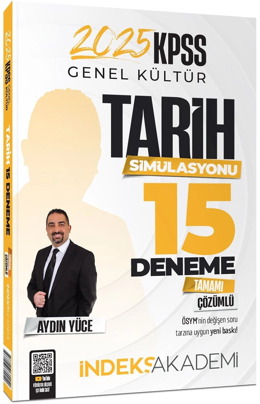İndeks Akademi 2025 KPSS Tarih Simülasyonu 15 Deneme Çözümlü - Aydın  Yüce İndeks Akademi Yayıncılık