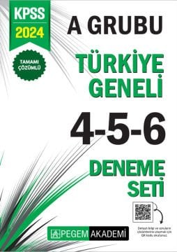 2024 KPSS A Grubu Tamamı Çözümlü Türkiye Geneli 4-5-6 (3'lü Deneme Seti)
