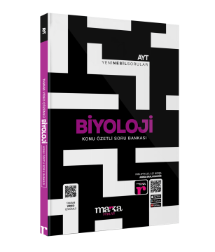 2026 AYT Biyoloji Konu Özetli Yeni Nesil Soru Bankası Tamamı Video Çözümlü Marka Yayınları