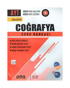 ENS Yayınları AYT Coğrafya Destek Soru Bankası