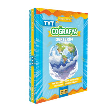 Makro Kitap 2025 TYT Coğrafya Defterim - Hüseyin Geçit