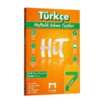 Mozaik Yayınları 7. Sınıf Türkçe HİT 32 Deneme Pınar Kısacık, Asude Büşra Güzel