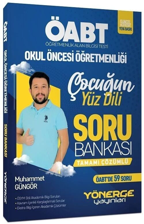 ÖABT Okul Öncesi Öğretmenliği Çocuğun Yüz Dili Soru Bankası  Çözümlü