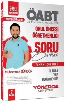 ÖABT Okul Öncesi Öğretmenliği Planla Yap Değerlendir Soru Bankası  Çözümlü