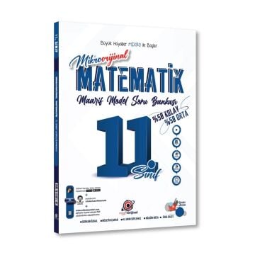 Orijinal Mikro 11. Sınıf Matematik Maarif Model Soru Bankası Serkan Özkal, Hüseyin Çapar