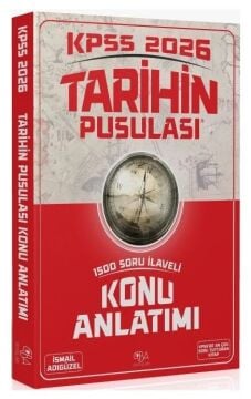 2026 KPSS Tarihin Pusulası Konu Anlatımı - İsmail Adıgüzel CBA Yayınları