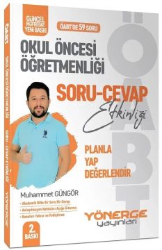ÖABT Okul Öncesi Öğretmenliği Soru Cevap Etkinliği - Muhammet  Güngör Yönerge Yayınları
