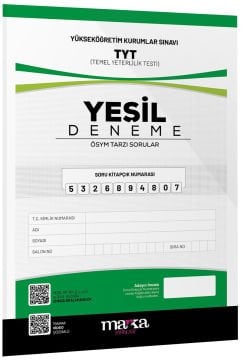 2026 TYT Yeni Nesil Yeşil Deneme Tamamı Video Çözümlü Marka Yayınları