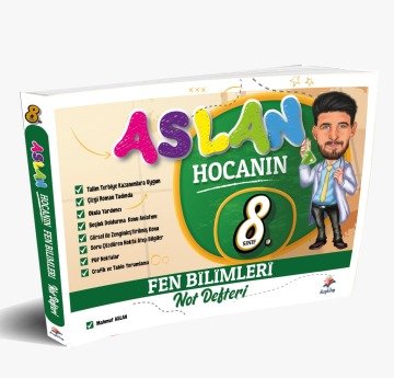 Dizgi Kitap Aslan Hocanın Fen Bilimleri 8. Sınıf Ders Notu