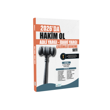 2026’da Hakim Ol 5’li Adli Yargı – İdari Yargı Çözümlü Deneme Seti İlken Yayınları