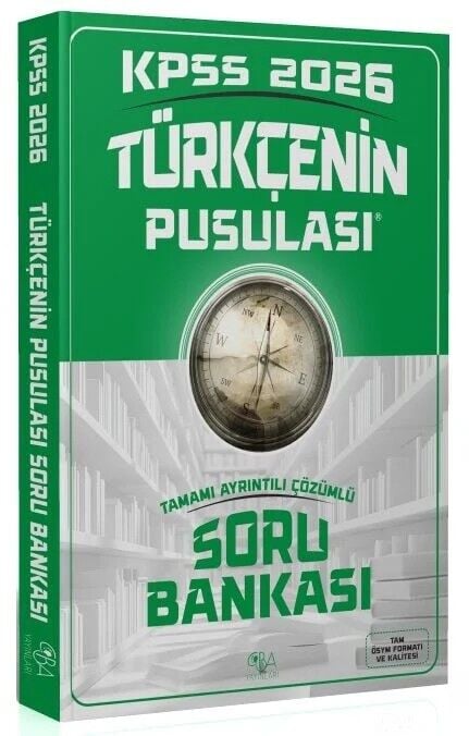 CBA Yayınları 2026 KPSS Türkçenin Pusulası Soru Bankası Çözümlü CBA Yayınları