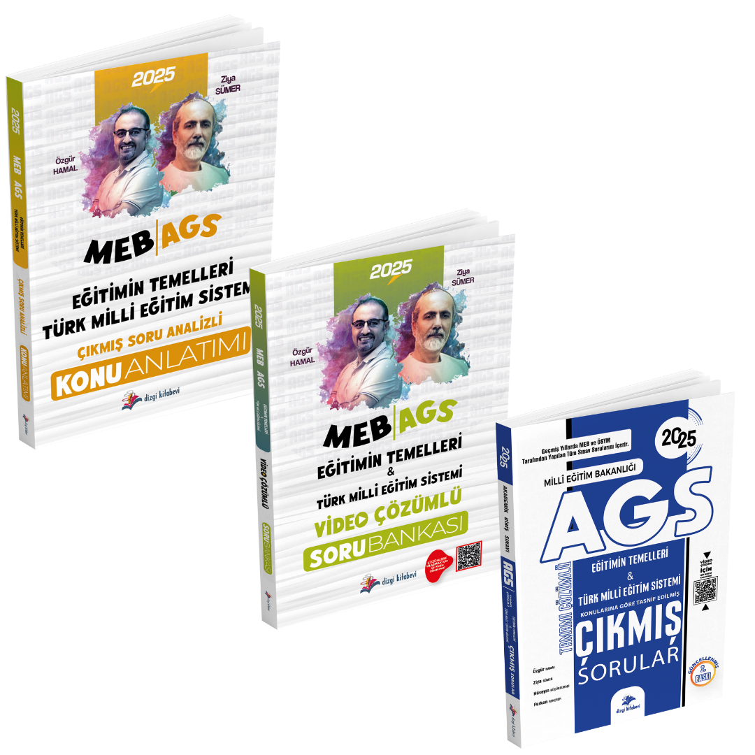 Dizgi Kitap 2025 Meb Ags Eğitimin Temelleri ve Türk Milli Eğitim Sistemi Konu Anlatımı, Soru Bankası ve Çıkmış Sorular Seti Özgür Hamal Ziya Sümer