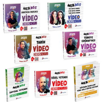 Dizgi Kitap 2025 MEB AGS Tüm Dersler Konu Anlatımı Seti