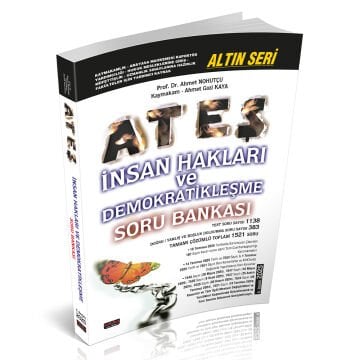 Savaş Yayınları Ateş İnsan Hakları ve Demokratikleşme Soru Bankası