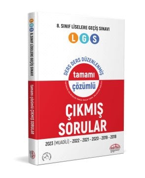 LGS DERS DERS ÇIKMIŞ SORULAR VE  ÇÖZÜMLERİ