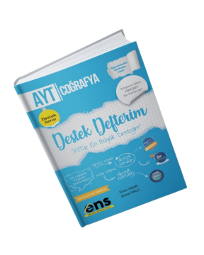 ENS Yayınları AYT Coğrafya Destek Defterim
