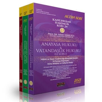 KANUNNME Hakimlik KOD:24 Konu Anlatımı 2025 Savaş Yayınları