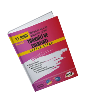 ENS Yayınları 11. Sınıf Türk Dili ve Edebiyatı Defter Kitap