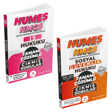 Dizgi Kitap 2025 Humes HMGS Hukuk Mesleklerine Giriş Sınavı İş ve Sosyal Güvenlik Hukuku Tamamı Çözümlü Orijinal Çıkmış Sorular Seti Dr. Okan Yıldırım