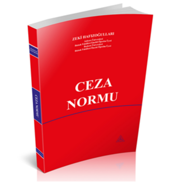 Ceza Normu Savaş Yayınları