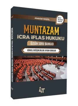 4T Yayınları Muntazam İcra İflas Hukuku Özgün Soru Bankası