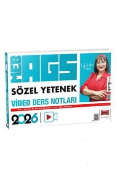 2026 MEB-AGS Öğretmen Adayları İçin Sözel Yetenek Video Ders Notları (Yelda Ünal) Yargı Yayınları
