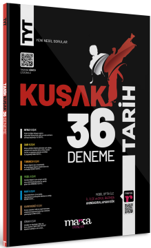 Marka Yayınları TYT Tarih Kolaydan Zora 36 Kuşak Deneme Tamamı Video Çözümlü