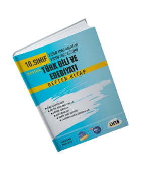 ENS Yayınları 10. Sınıf Türk Dili ve Edebiyatı Defter Kitap
