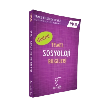 Karekök Yayınları AYT Dizinli Temel Sosyoloji Bilgileri
