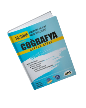 ENS Yayınları 10. Sınıf Coğrafya Defter Kitap