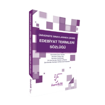 Karekök Yayınları Edebiyat Terimleri Sözlüğü