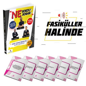Dizgi Kitap 2025 Ne Sordu Ne Sorar Öabt Sınıf Öğretmenliği Fasiküller Halinde Soru Bankası (Maarif Modele Uygun)