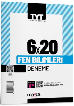 2026 TYT Fen Bilimleri 6 Deneme Tamamı Video Çözümlü Marka Yayınları
