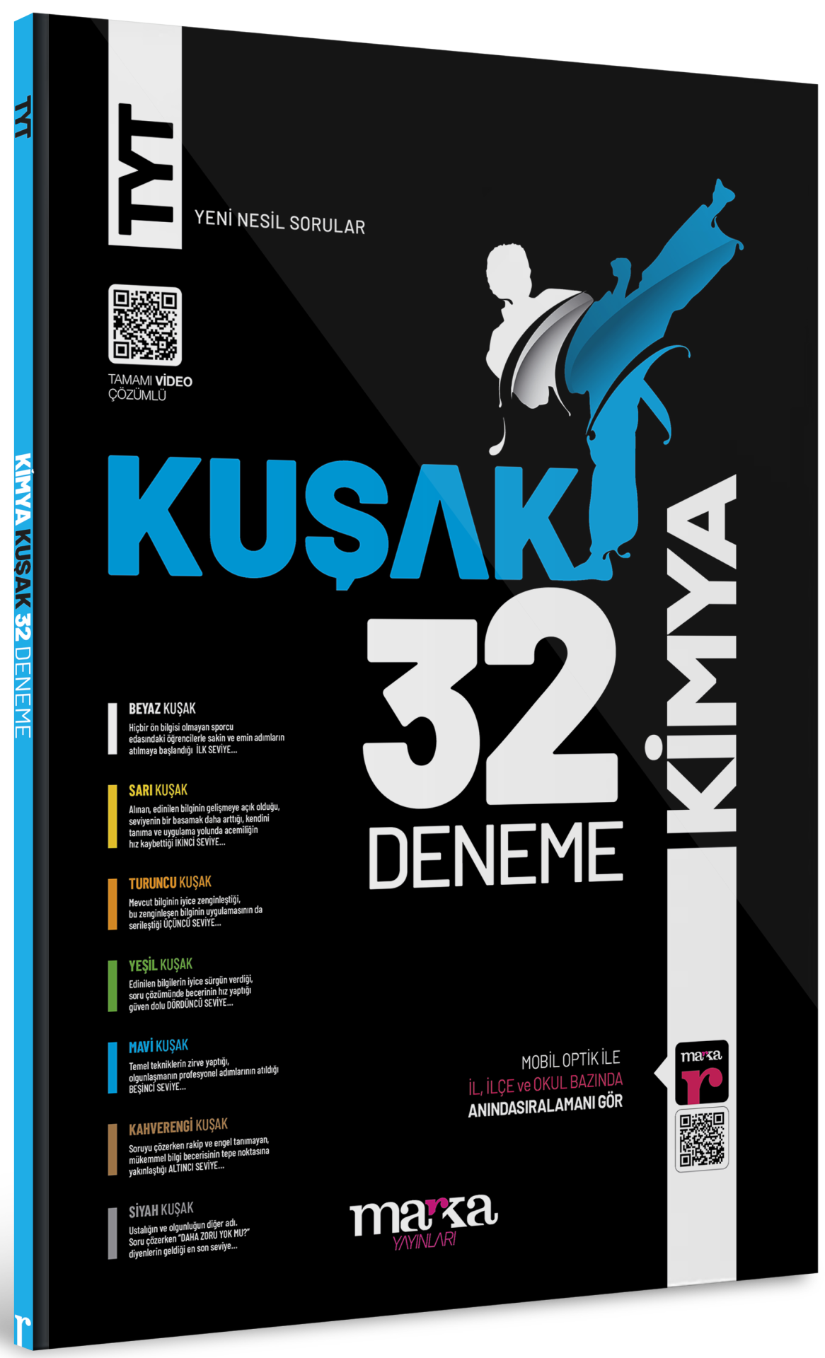 TYT Kimya 32 Kuşak Deneme Tamamı Video Çözümlü Marka Yayınları