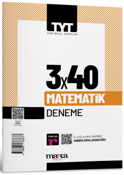 2025 TYT Matematik 3 Deneme Tamamı Video Çözümlü Marka Yayınları