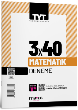 Marka Yayınları 2026 TYT Matematik 3 Deneme Tamamı Video Çözümlü