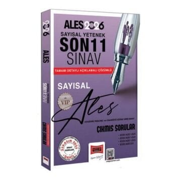 2026 ALES Sayısal Yetenek Son 11 Sınav Çıkmış Sorular (23 Kasım 2025) Yargı Yayınları