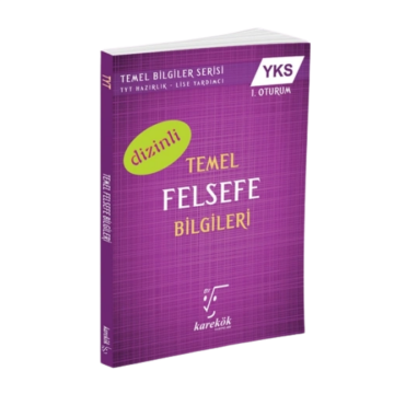 Karekök Yayınları YKS Temel Felsefe Bilgileri Dizinli