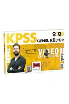 2026 KPSS Genel Kültür Tarih Video Ders Notları (Günay Göktaş) Yargı Yayınları