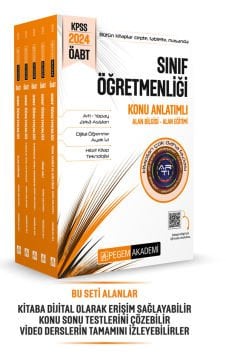 2024 KPSS ÖABT Sınıf Öğretmenliği Konu Anlatımlı Set (5 Kitap)