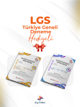 Dizgi Kitap 2027 MEB LGS Sayısal - Sözel Çalışma Kitabı Çıkmış Sorular ve Örnek Sorular 4'lü Set - LGS TG Deneme Hediyeli