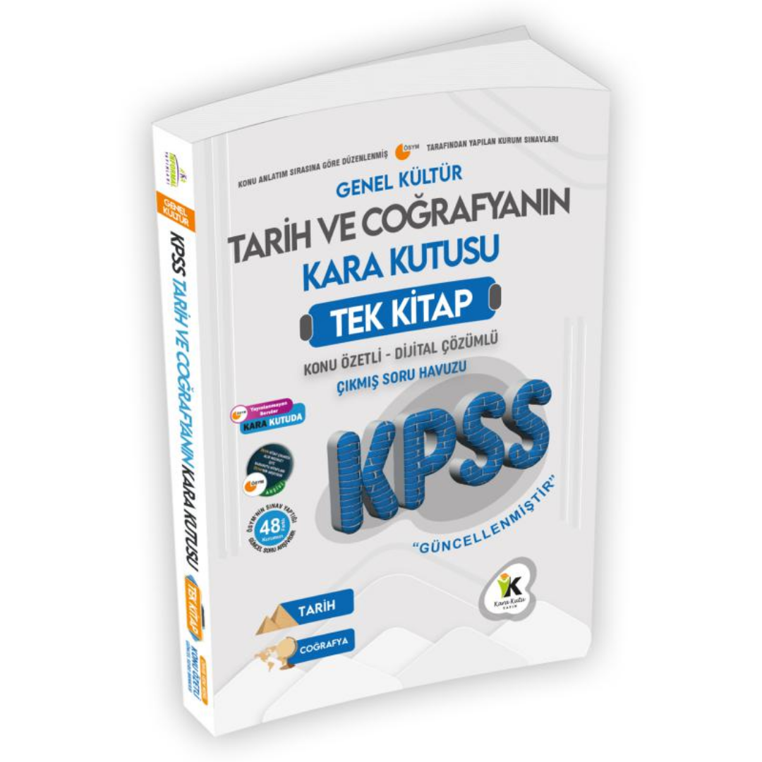 Kpss Önlisans/Ortaöğretim GK Tarih ve Coğrafyanın Kara Kutusu En Kapsamlı Çıkmış Soru B. Çözümlü İnformal Yayınları